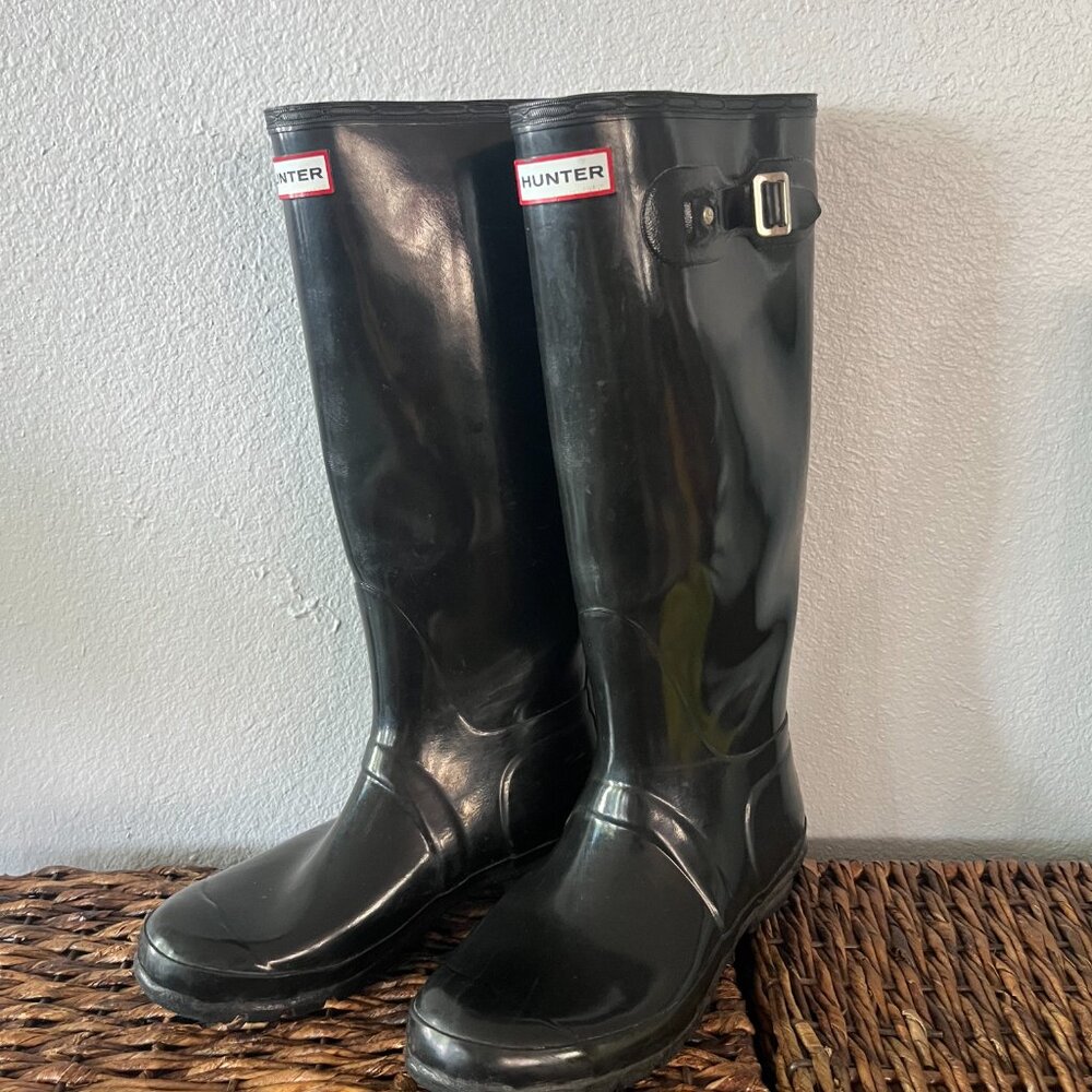 Hunter Rain Boots Size 8